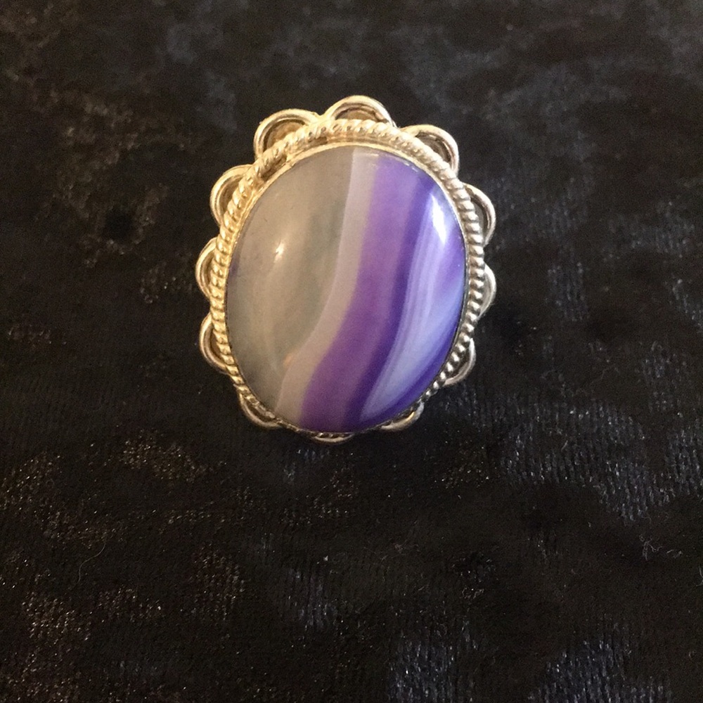 New!! Sterling Silver Botswana Ring - image 1